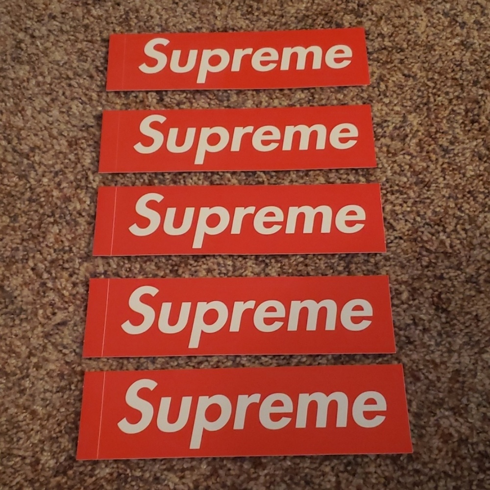 Supreme Stickers